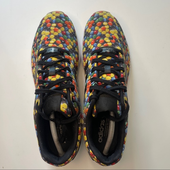 Adidas Limited Edition M&M Skittles Size 11 Torsion Men's Running Shoes AQ3148 - Picture 5 of 9